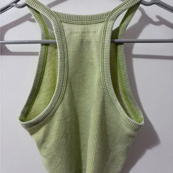 American Eagle Outfitters Light Green Knit Tank Top - Picture 4 of 5